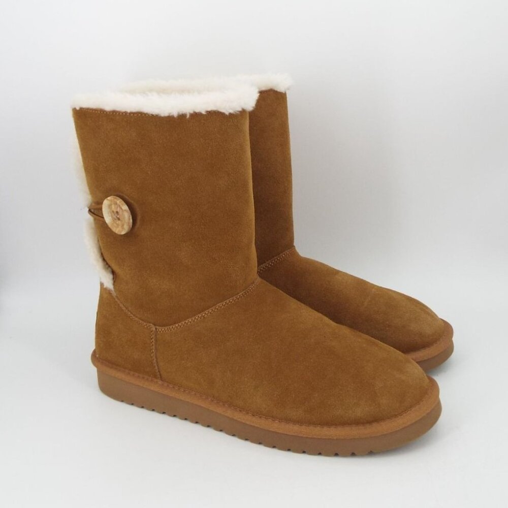 Koolaburra by UGG Nalie Short Chestnut 1145870 Winter Boots Size 10